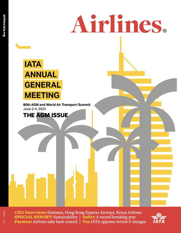 Airlines AGM issue front cover 2024 - Uncredited