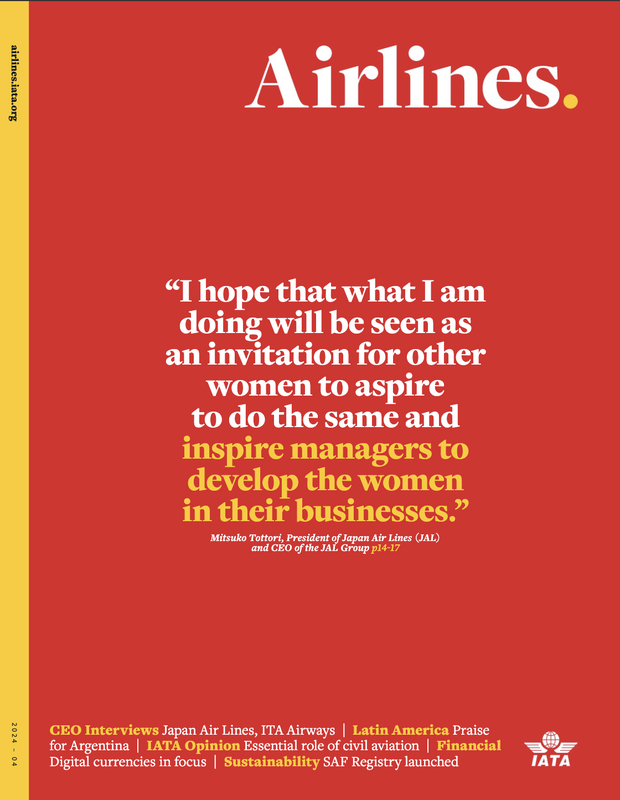 Airlines issue 4 front cover 2024 - Uncredited